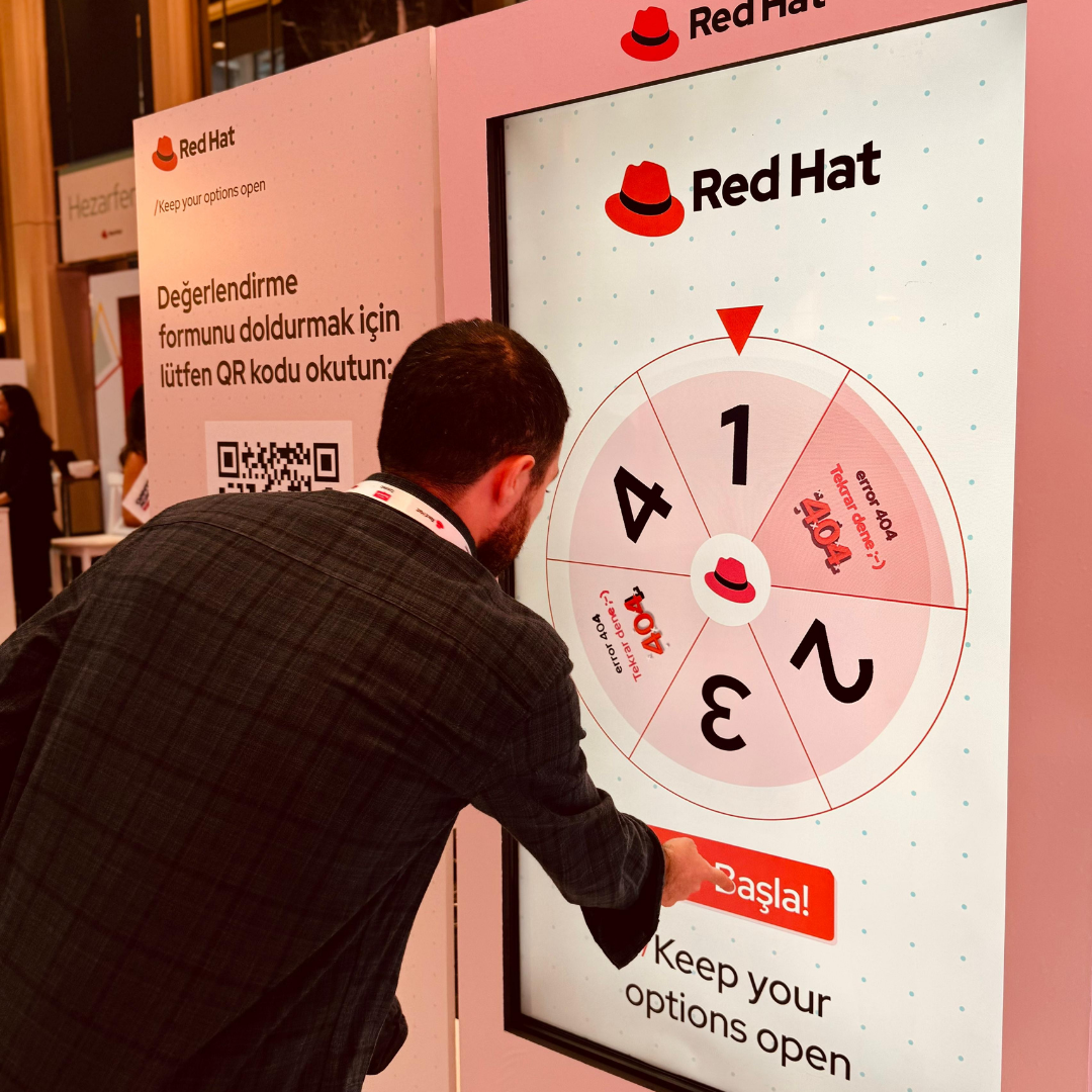 Red Hat Dijital Çarkıfelek Aktivitesi