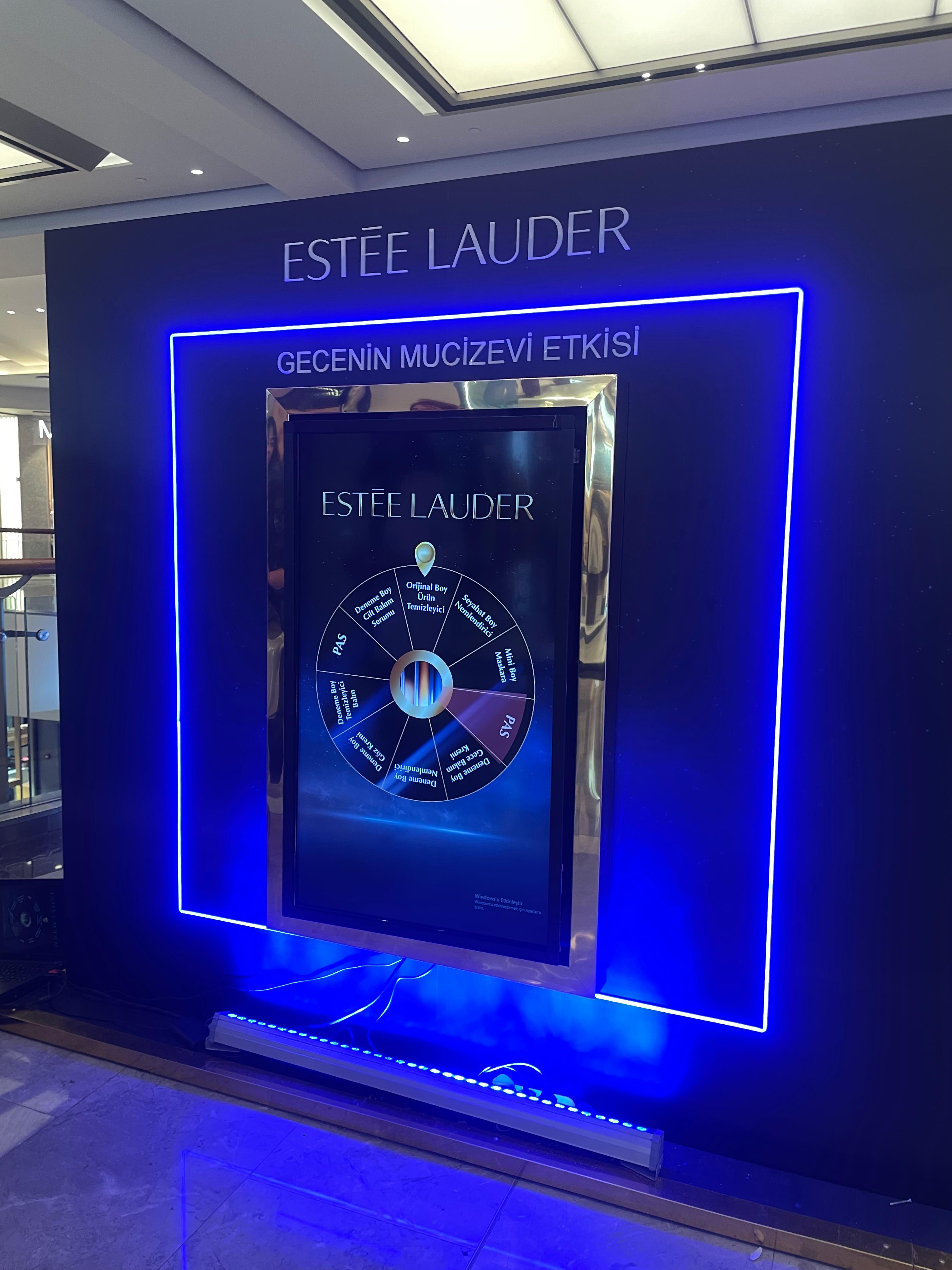 Estte Lauder Dijital Çarkıfelek Aktivitesi